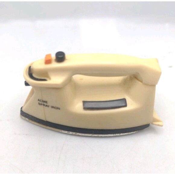 Vintage 1990s Spray Clothes Iron Acme Kitchen Refrigerator Magnet 2" Gift - Picture 1 of 6